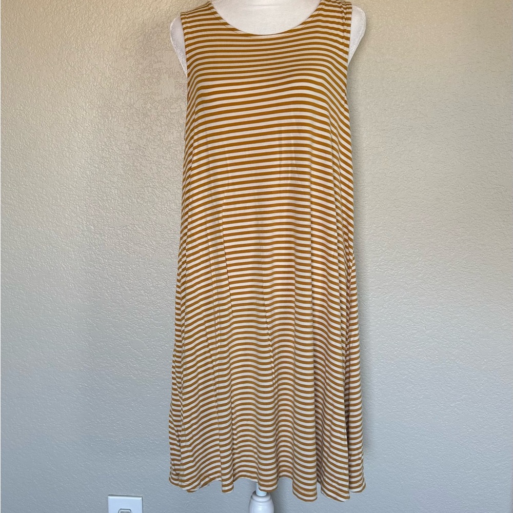 Striped Sleeveless Dress